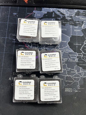 Cloudray CO₂ Laser focusing lenses, 6 pieces, USA CVD