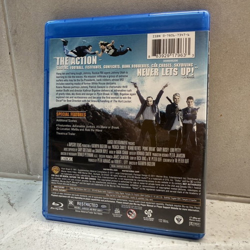 Point Break Blu-ray like new with English subtitles