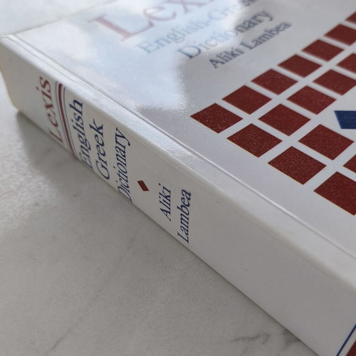 Lexis English-Greek Dictionary like new