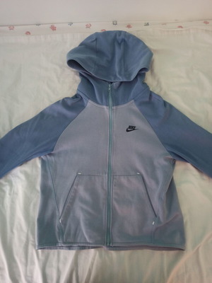 Nike Sportswear Tech Fleece full zip hoodie, indigo blue, XS