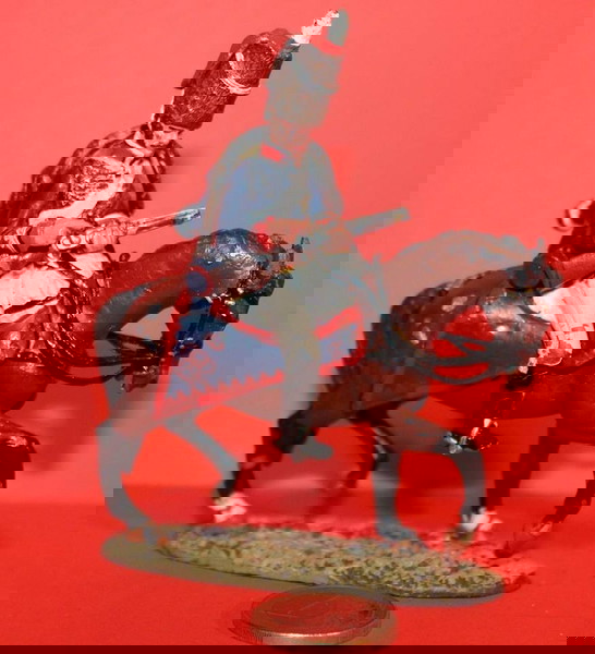 Del Prado Μολυβένια Στρατιωτάκια Trooper King's Light Dragoons 1812 Σε καλή κατάσταση Τιμή 10 ευρώ