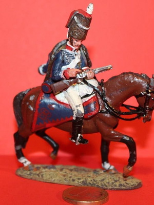 Del Prado Μολυβένια Στρατιωτάκια Trooper King's Light Dragoons 1812 μεταχειρισμένα