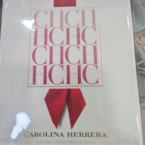 Carolina Herrera CH Eau de Toilette 100ml for Women new, authentic