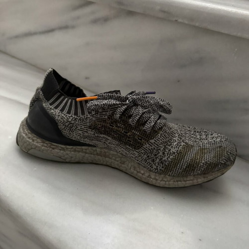 Adidas Ultraboost athletic shoes used, size 43.5, gray