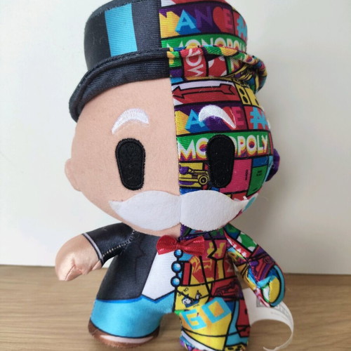 Mr. Monopoly doll used, collectible Hasbro 2022