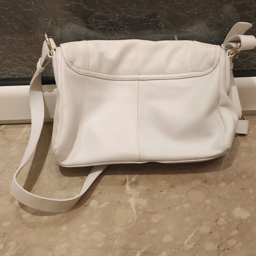 Ferré white shoulder and crossbody bag new