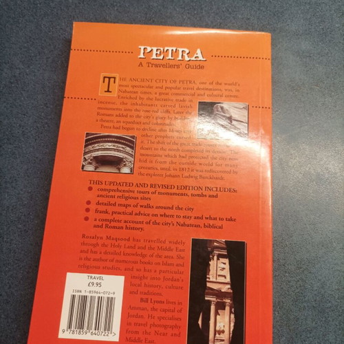 Petra book like new, Jordan travel guide