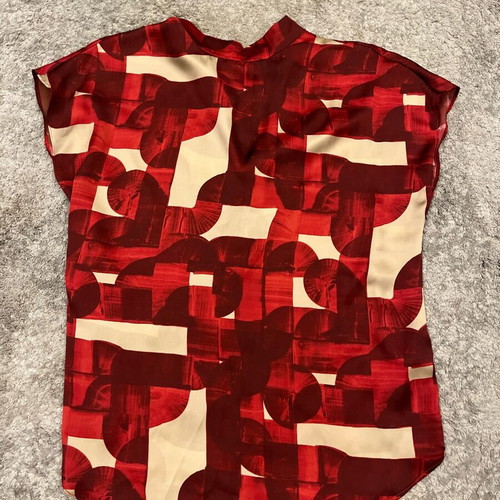 Women's floral blouse Mango XS like new, Italian Fabric