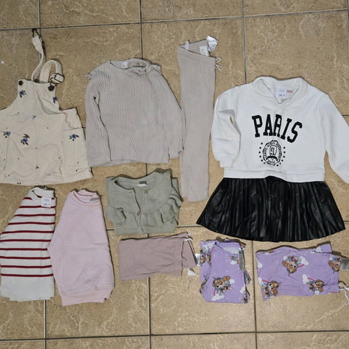 Zara and H&M girls' clothing pack like new