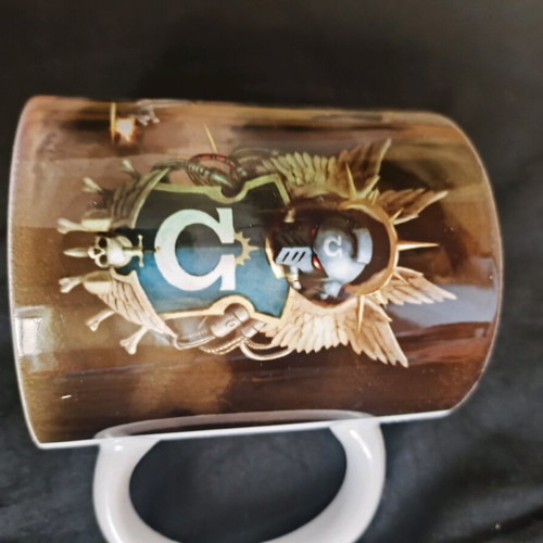 Warhammer 40k Ultramarine ceramic mug like new
