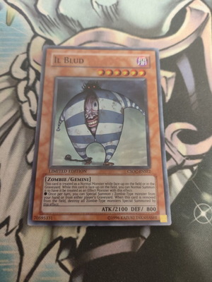 Il Blud Yu-Gi-Oh! card used, Super Rare