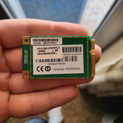 Atheros network card used for old laptops functional