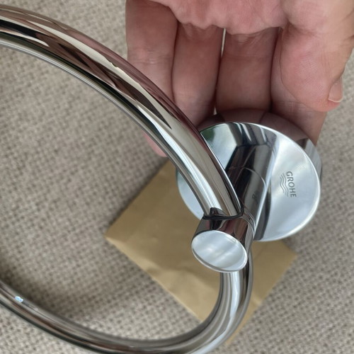 Grohe towel ring inox 28cm diameter