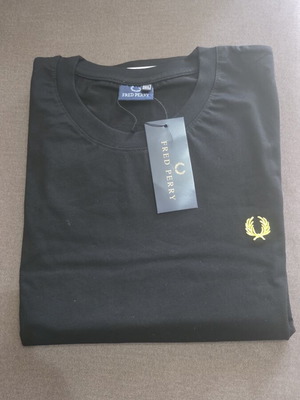 Fred Perry short sleeve T-shirt black 3XL