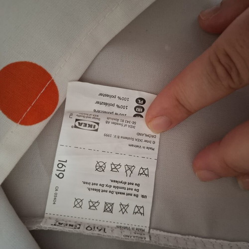 Ikea hanging diaper storage bag like new
