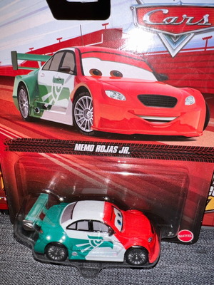 Disney Pixar Cars Mattel Memo Rojas Jr. die-cast 1:55 new