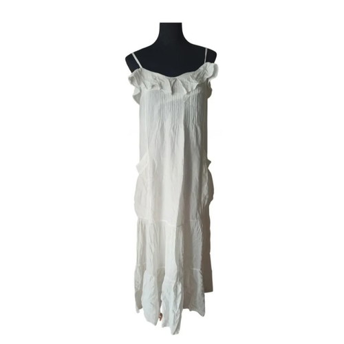 Kaos airy dress medium white like new
