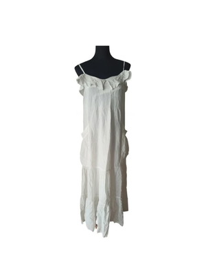 Kaos airy dress medium white like new