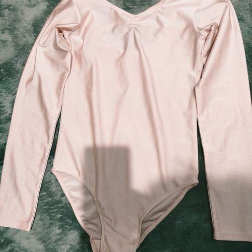 Ballet and dance leotard and shoes used size 34-35 pink