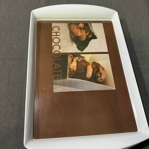 Plastic serving tray used 42x27.5cm