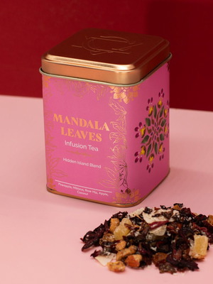 Mandala Leaves Tea Hidden Islands Blend 50g new