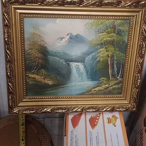 Framed painting like new