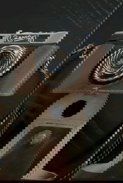 Συλλεκτική Φωτογραφική μηχανή Smena 8 με θήκη