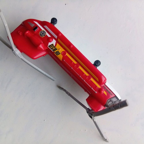 Matchbox helicopter 12 cm length used