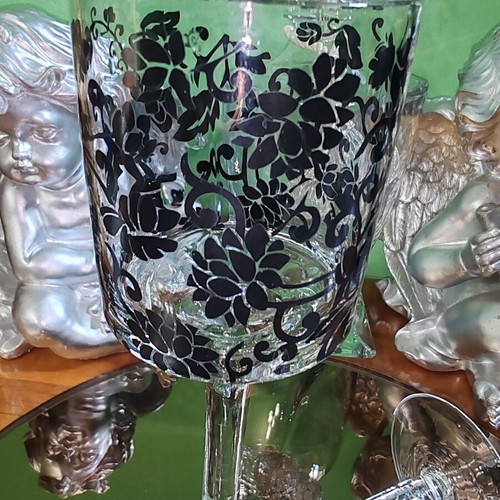 Pair of new elegant collector's candlesticks Austria