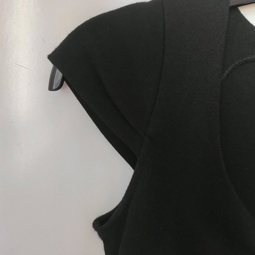Mini dress like new, black and white with decorative buttons