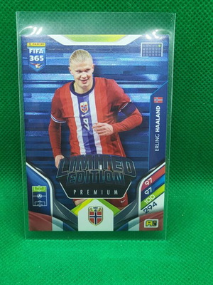 Κάρτα Haaland Limited Edition Premium Panini FIFA Adrenalyn 2026 καινούργιο