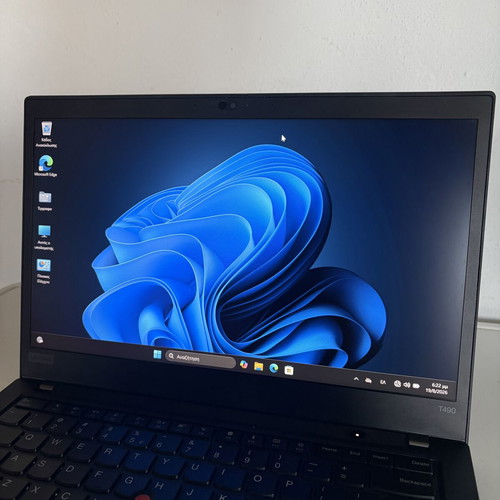 Lenovo ThinkPad T490 14" Touchscreen Laptop, i5-8365U, 8GB RAM, 256GB SSD, Windows 11, Office 2024