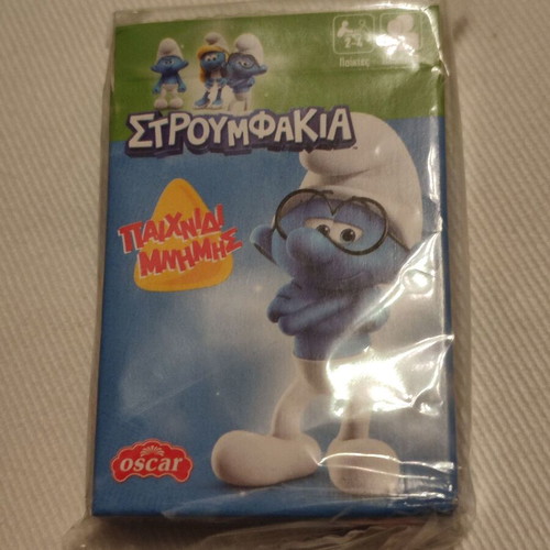 Smurfs memory cards new, in bag
