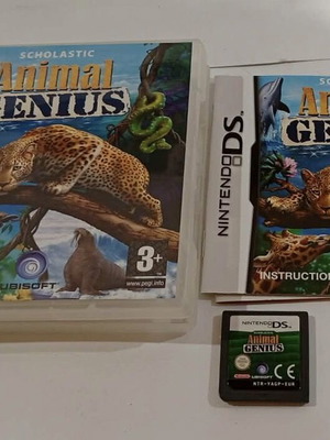 Scholastic Animal Genius Nintendo DS game used, puzzle strategy