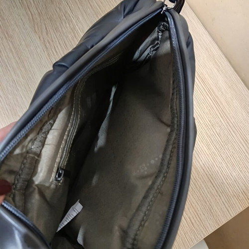 Crossbody bag, gray, 29×23×6.5 cm