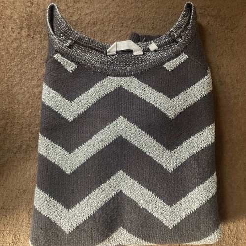 Naf Naf blouse small new, white and gray