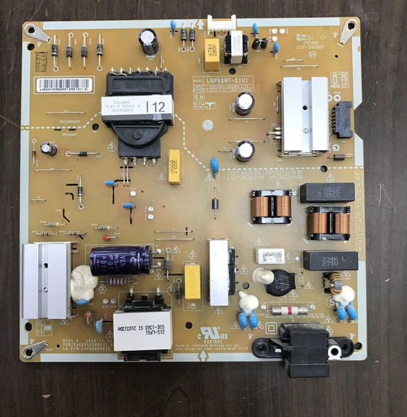 POWER SUPPLY FOR LG 50NAN0756PA (EAX69502002)