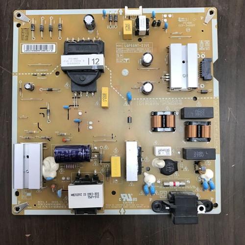 Power supply for LG 50NAN0756PA used (EAX69502002)