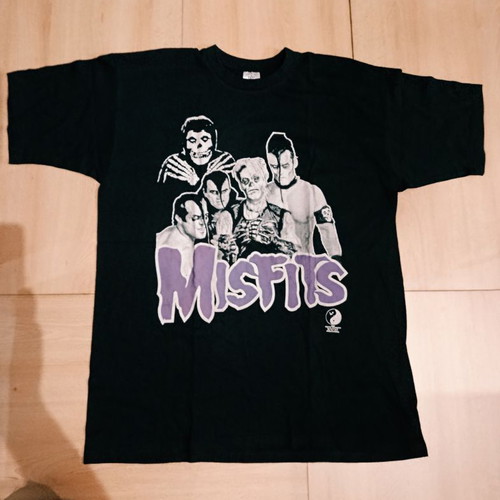 Misfits punk fashion t-shirt L new, 100% cotton, black