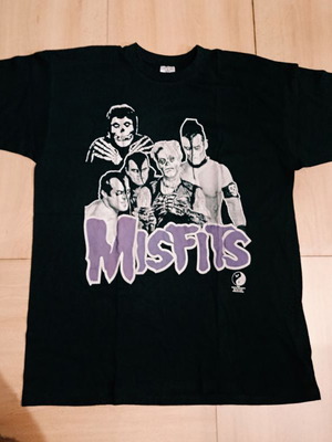 Misfits punk fashion t-shirt L new, 100% cotton, black