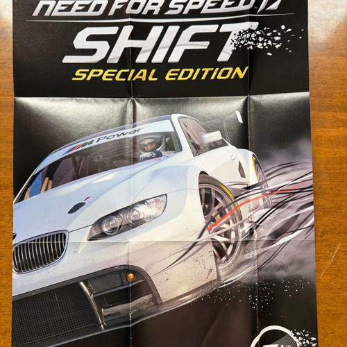 Αφίσα PS2 Need for Speed Shift Special Edition μεταχειρισμένη
