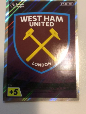 Panini English Premier League 2022-23 West Ham United badge used
