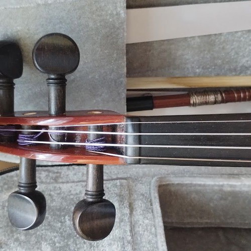 Violin Josef Jan Dvořák 4/4 complete set like new