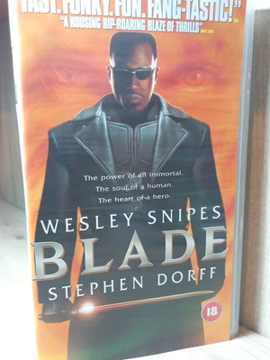 Blade VHS videotape, original English edition