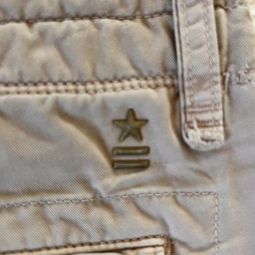 Cargo Bermuda shorts Uniform Jeans beige like new, size 33