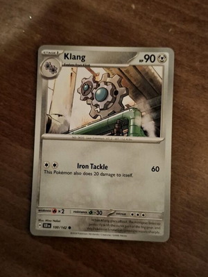 Pokemon Card Klang new