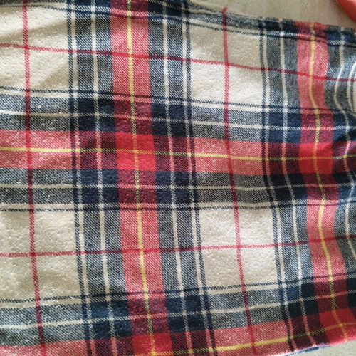 Cotton plaid pajama pants used, size M-L Harmony
