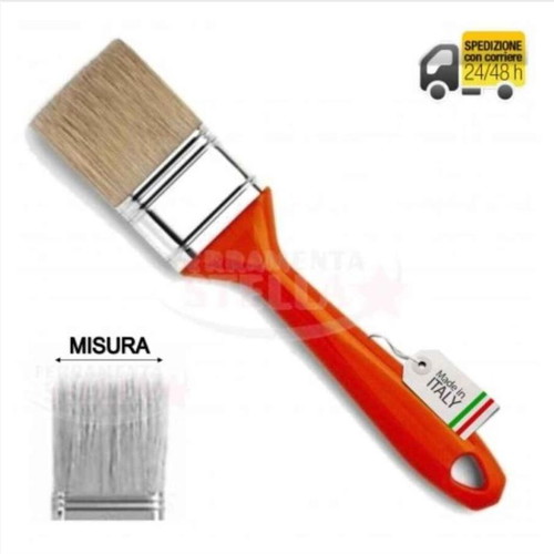 Cinghiale Italian paintbrushes with natural bristles new