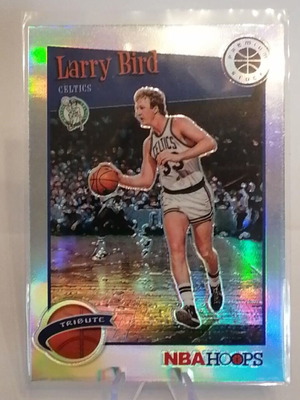Basketball cards used featuring Steph Curry, Wilkins, Larry Bird