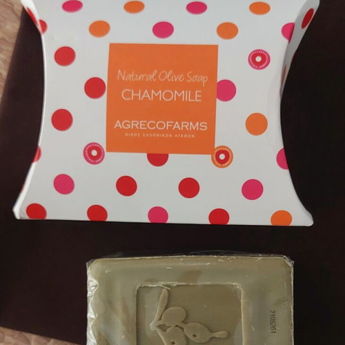 Agreco Farms Traditional Olive Oil Soap Set with Cooking Apron